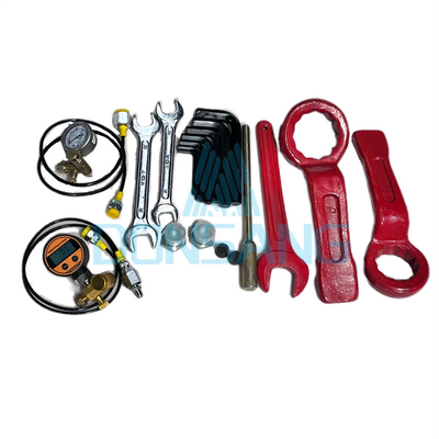 Black Red Hydraulic Breaker Tool Box Hydraulic Breaker Parts
