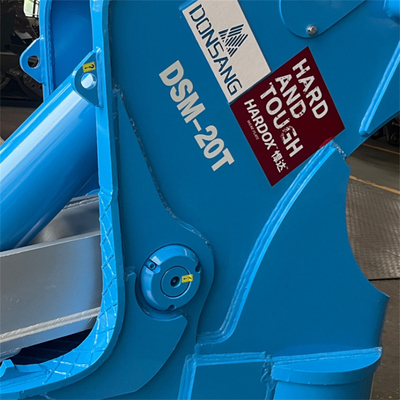 ISO Hydraulic Concrete Pulverizer Attachment For 4-5 Tons Excavator