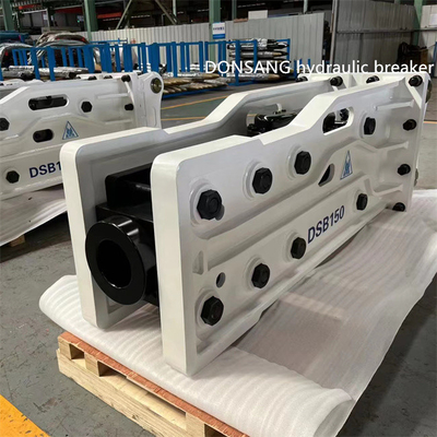 480bpm Rock Breaker For 30 Tons Excavator Hydraulic Breaker 150Mm Wide Chisel Rock Hammer HB30G