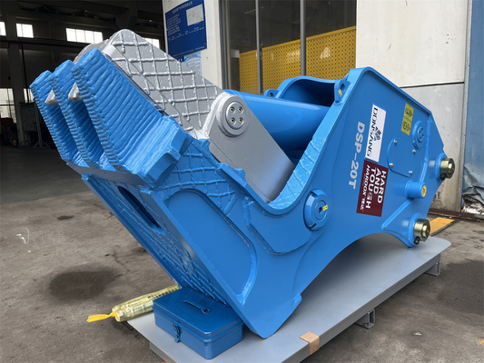 Slightly Noise Hydraulic Concrete Pulverizer For 5 Tons 10 Tons 20 Tons Excavator