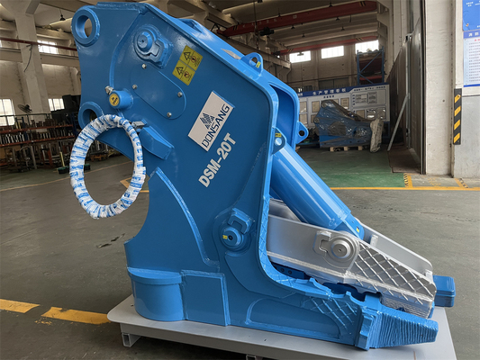 Safety Hydraulic Concrete Pulverizer 40 Tons Excavator Attachment