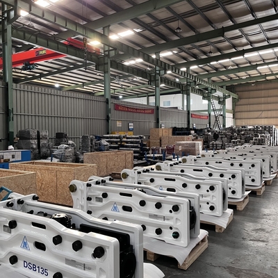 Excavator Attachment Hydraulic Breaker Mining Tunnel Rock Drilling Excavation Concrete Breaking Dismantling Equipments
