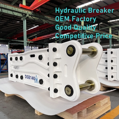 Excavator Hydraulic Breaker Mining Tunnel Rock Drilling Excavation Concrete Breaking Dismantling Equipments