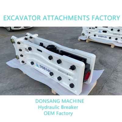 Hydraulic Breaker  Factory Produce 150mm Wide Chisel Hydraulic Rock Hammer  HB30G  SB81 For 28 Ton 35 Ton OEM Factory