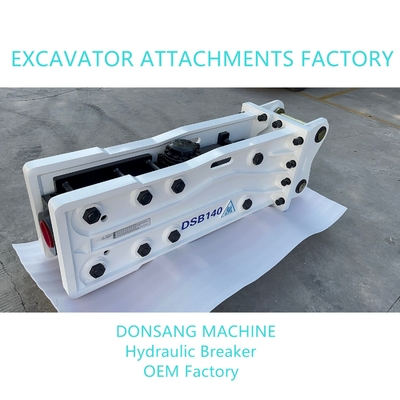 Excavator Hydraulic Breaker Rock Hammer 150mm Wide Chisel Hydraulic Rock Hammer HB30G SB81 For 28 Ton 35 Ton OEM Factory