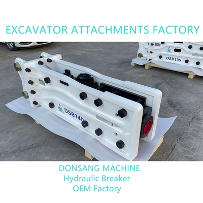 Excavator Hydraulic Breaker Rock Hammer 150mm Wide Chisel Hydraulic Rock Hammer HB30G SB81 For 28 Ton 35 Ton OEM Factory