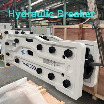 Excavator Hydraulic Breaker Hydraulic Rock Hammer for 20 Tons 30 Tons Excavator Hydraulic Rock Breaker With 135 Mm Wide Chisel HB20G Good Quantity Hot Sale