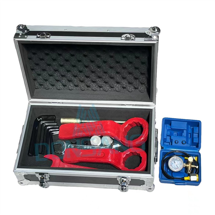 Black Red Hydraulic Breaker Tool Box Hydraulic Breaker Parts
