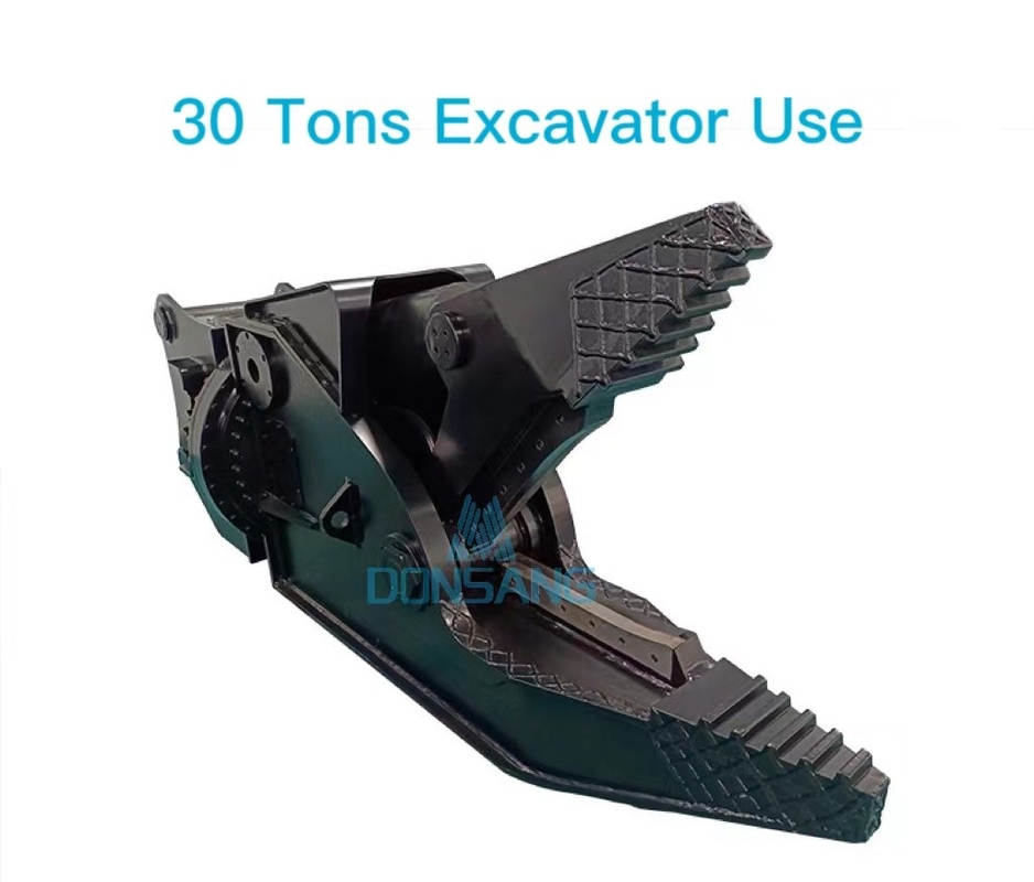 360 Degree Hydraulic Pulverizer 30 Tonne Concrete Pulveriser For Excavator
